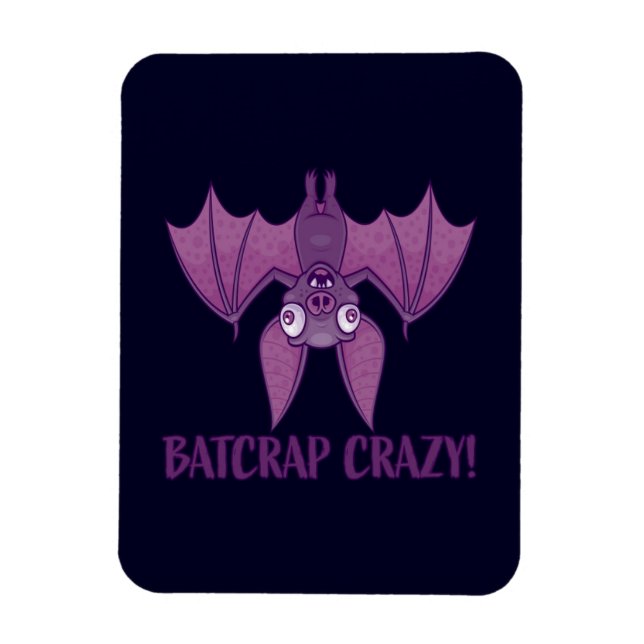 Magnet Flexible Batcrap Crazy Wacky (Vertical)