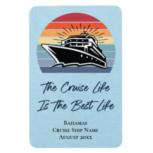 Magnet Flexible Bateau de croisière Bahamas Cabine Stateroom Porte