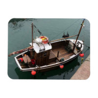 Bateau de pêche dans le port de Portpatrick, Wigto