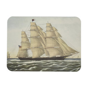 Magnet Flexible Bateau de tondeuse, nuage volant