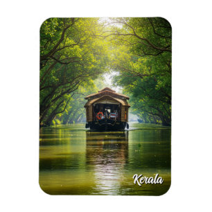 Magnet Flexible Bateau-maison Kerala Inde