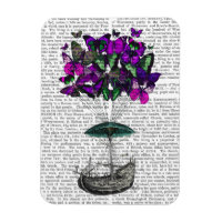 Bateau papillon 2 violet et vert