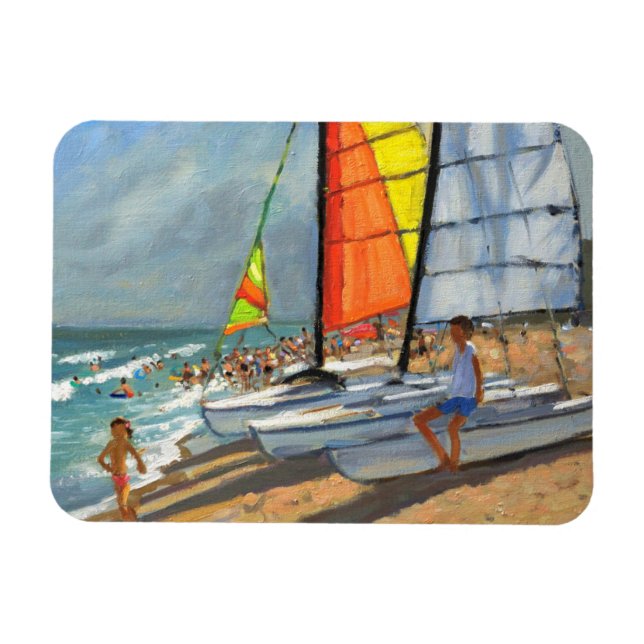 Magnet Flexible Bateaux à voile Garrucha Espagne (Horizontal)