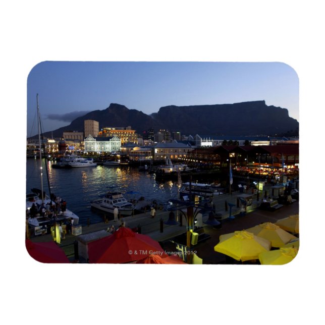Magnet Flexible Bateaux en port, Afrique du Sud (Horizontal)