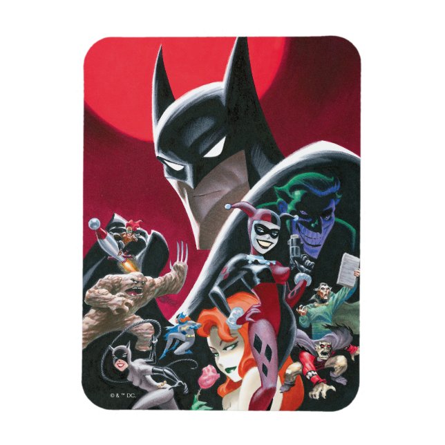 Magnet Flexible Batman Adventures Dangerous Dames & Demons (Vertical)