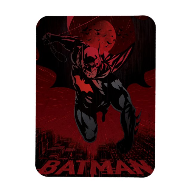 Magnet Flexible Batman Crimson Leap (Vertical)
