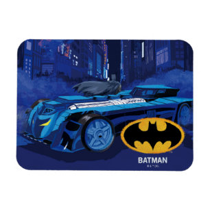 Magnet Flexible Batman Patrouille de Nuit dans la Ville de Gotham