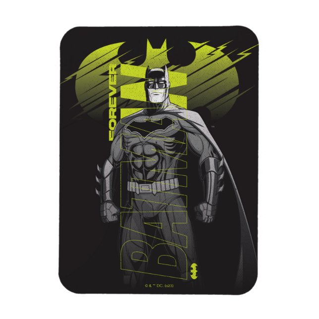 Magnet Flexible Batman Power Up Caractère Art (Vertical)