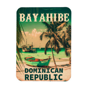 Magnet Flexible Bayahibe République Dominicaine - Retro Vintage 60