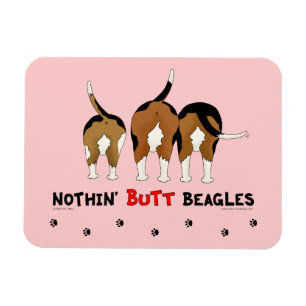 Magnet Flexible Beagles de boutons