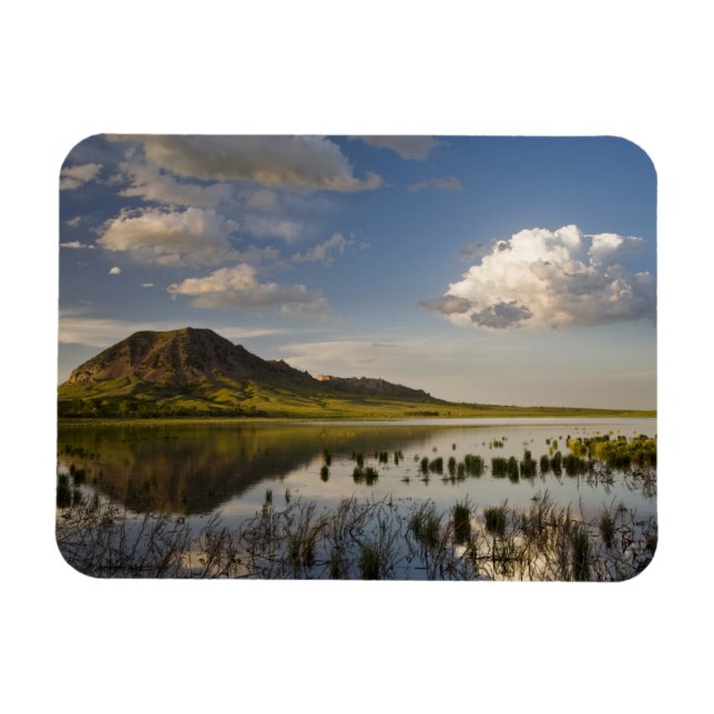 Magnet Flexible Bear Butte se reflète dans le lac Bear Butte près  (Horizontal)
