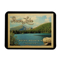 Bear Lake Colorado Montagnes Rocheuses Vintages