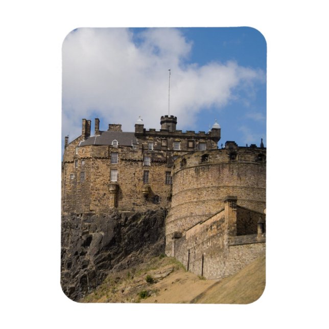 Magnet Flexible Beau célèbre géant château d'Édimbourg à (Vertical)