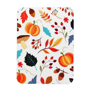 Magnet Flexible Beau Motif d'automne
