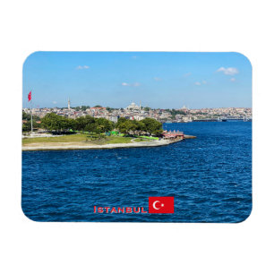 Magnet Flexible Beau panorama de voyage à Istanbul