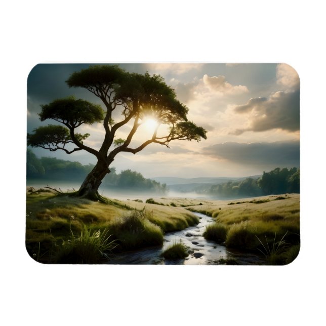 Magnet Flexible Beau paysage naturel (Horizontal)