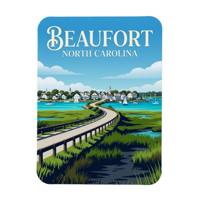 Magnet Flexible Beaufort États-Unis (Vertical)