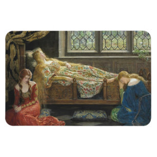Magnet Flexible Beauté dormante (par John Collier)