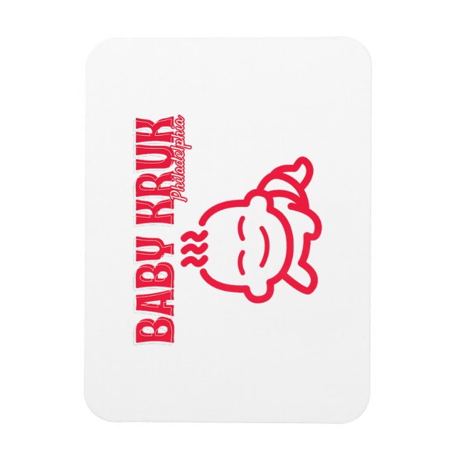 Magnet Flexible Bébé Drôle Kruk Philadelphia Premium  (Vertical)