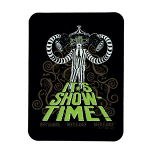 Magnet Flexible Beetlejus   C'est l'heure du spectacle !