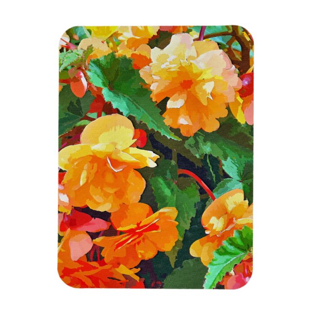 MAGNET FLEXIBLE BEGONIAS (Vertical)