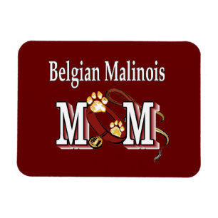 Magnet Flexible Belgian Malinois Dog MOM