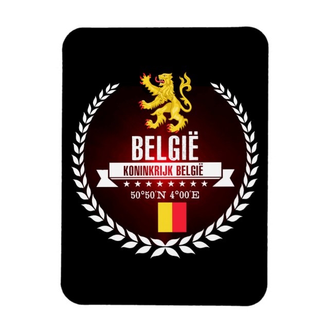 Magnet Flexible Belgique (Vertical)