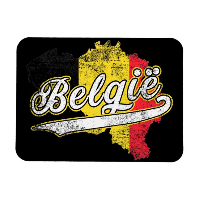 Magnet Flexible Belgique (Horizontal)