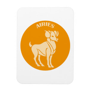 Magnet Flexible Béliers, Signe du zodiaque, Horoscope, Astrologie