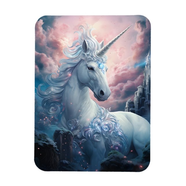 Magnet Flexible Belle licorne (Vertical)