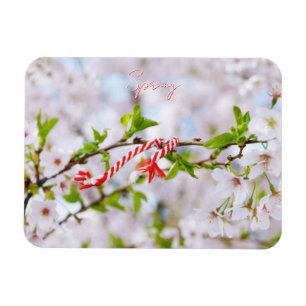 Magnet Flexible Belle salutation de printemps