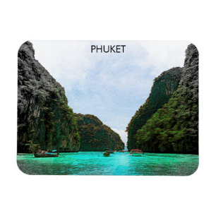 Magnet Flexible Belle vue aérienne de Phuket Thaïlande