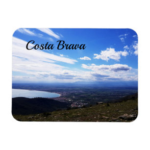 Magnet Flexible Belle vue sur Costa Brava, Espagne