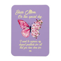 Belles papillons Fête des mères personnalisées