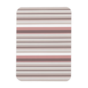 Magnet Flexible Belles rayures brunes blanches