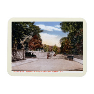 Magnet Flexible Bellevue Ave, Newport RI Vintage