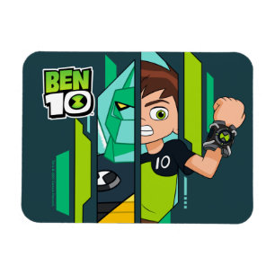 Magnet Flexible Ben 10 Transformation de l'ADN de Diamondhead