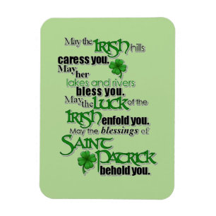 Magnet Flexible Bénédiction De Saint Patrick