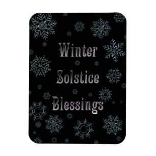 Magnet Flexible Bénédictions du solstice d'hiver