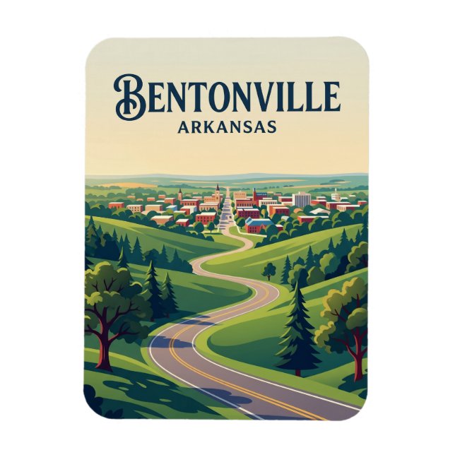 Magnet Flexible Bentonville États-Unis (Vertical)
