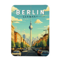 Berlin Allemagne Travel Art Vintage