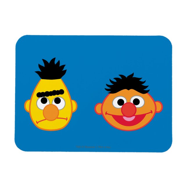 Magnet Flexible Bert & Ernie Émojis (Horizontal)