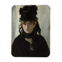 Berthe Morisot avec un bouquet de violettes de Man