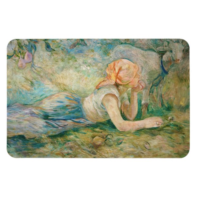 Magnet Flexible Berthe Morisot - Bergère couchée (Horizontal)