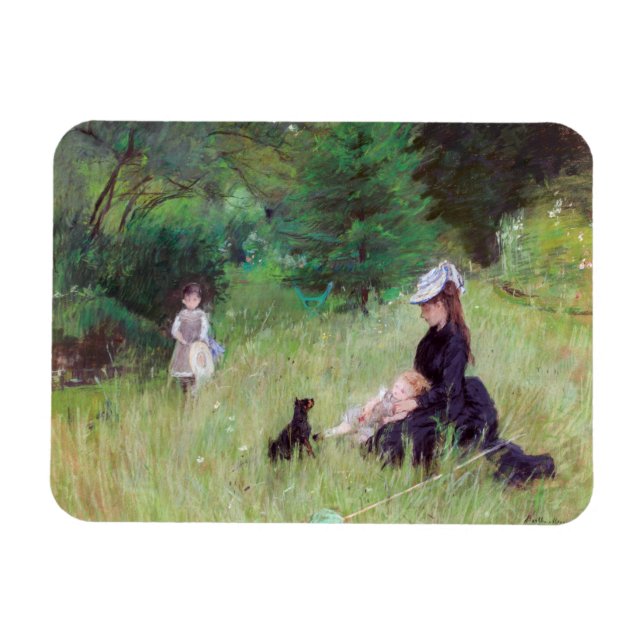 Magnet Flexible Berthe Morisot - Dans un parc (Horizontal)