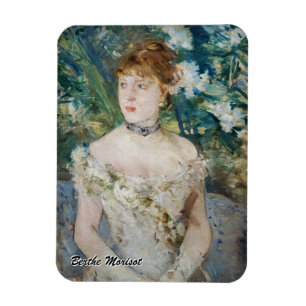Magnet Flexible Berthe Morisot - Jeune Fille en Robe de Bal
