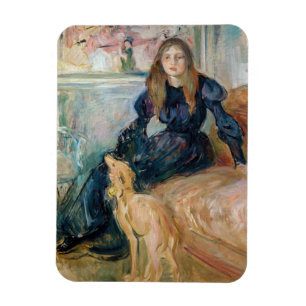 Magnet Flexible Berthe Morisot - Julie et son Greyhound Laerte