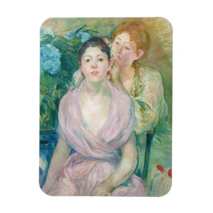 Magnet Flexible Berthe Morisot - L'Hortensia / Les Deux Sœurs
