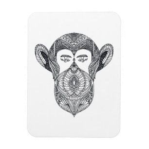 Magnet Flexible Bête Sauvage Du Dodle De Forêt