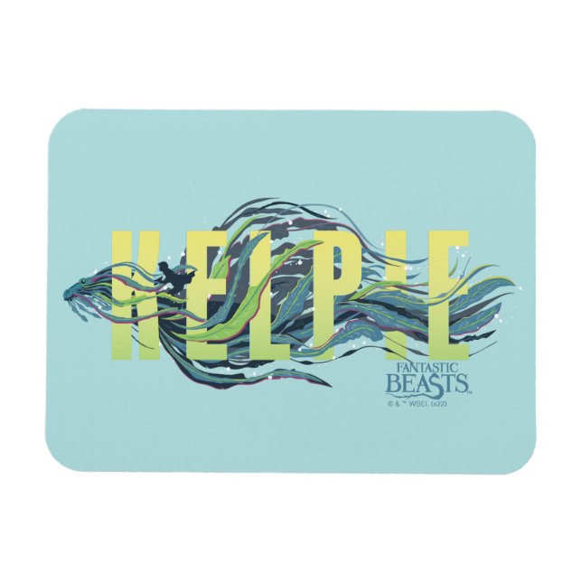 Magnet Flexible Bêtes fantastiques Kelpie (Horizontal)